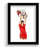 Liverpool | Emlyn Hughes Art Print