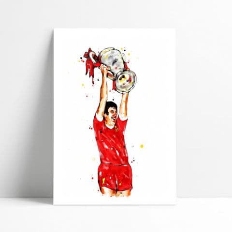 Liverpool | Emlyn Hughes Art Print