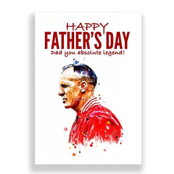 Liverpool Father's Day Card | Bill Shankly