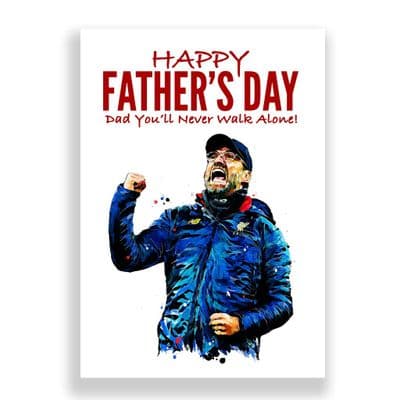 Liverpool Father's Day Card | Jurgen Klopp (1)
