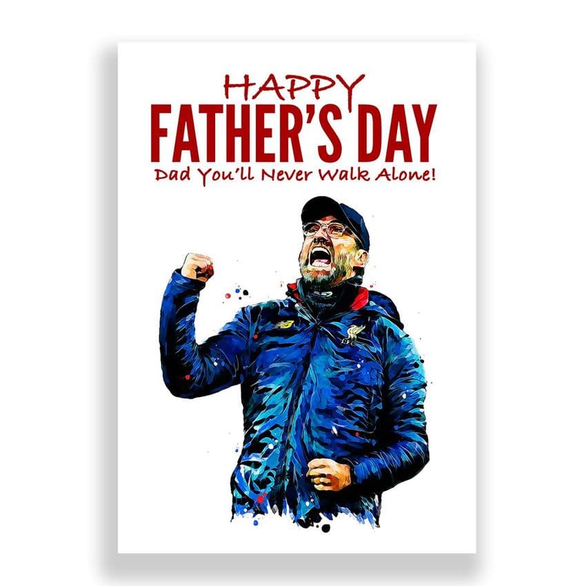 Liverpool Father's Day Card | Jurgen Klopp (1)