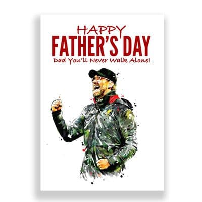 Liverpool Father's Day Card | Jurgen Klopp (2)