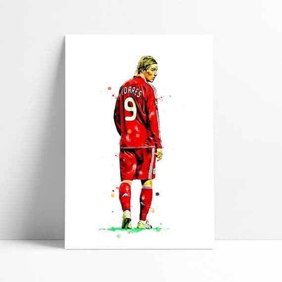 Liverpool | Fernando Torres Art Print