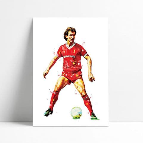 Liverpool | Graeme Souness Art Print