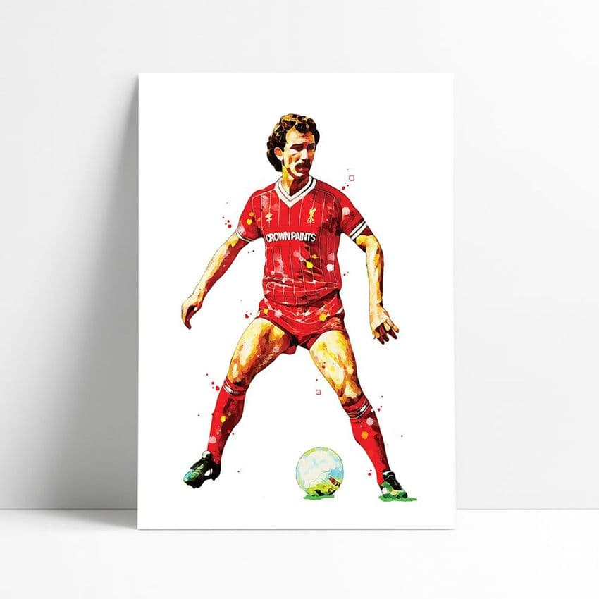 Liverpool | Graeme Souness Art Print