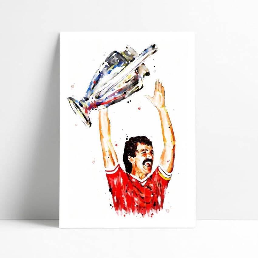 Liverpool | Graeme Souness European Cup Art Print