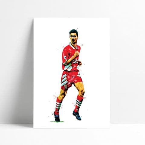 Liverpool | Ian Rush Art Print