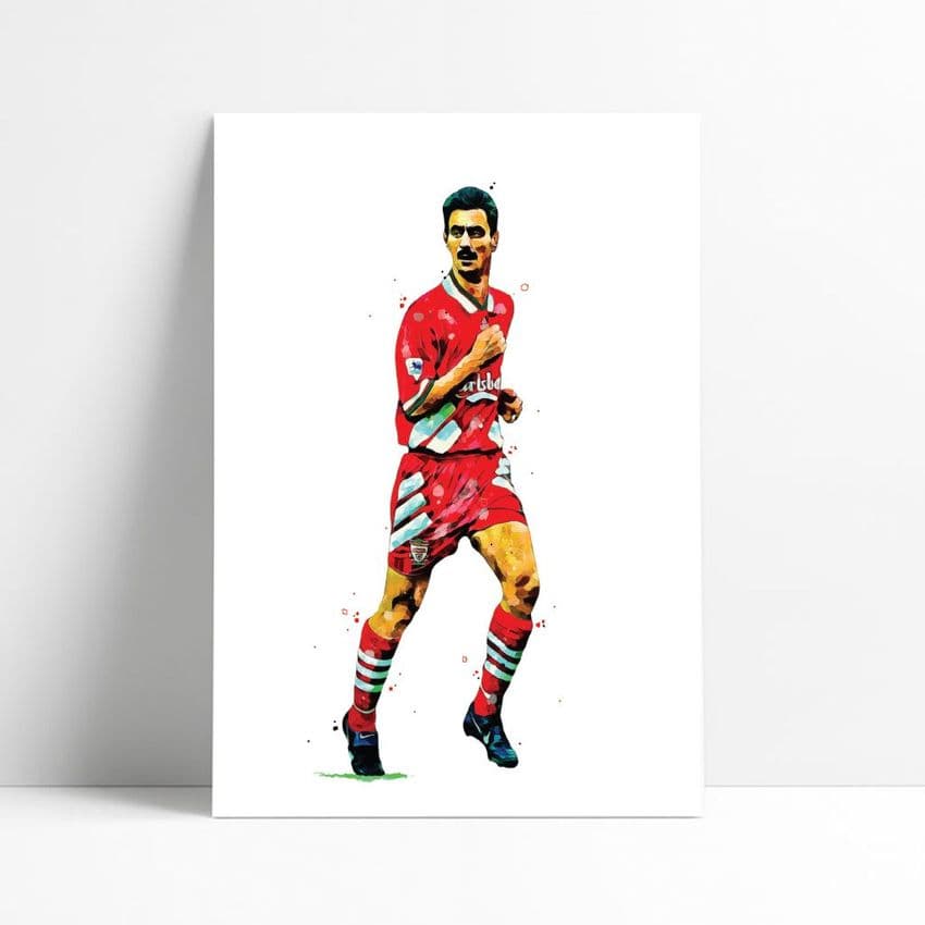 Liverpool | Ian Rush Art Print