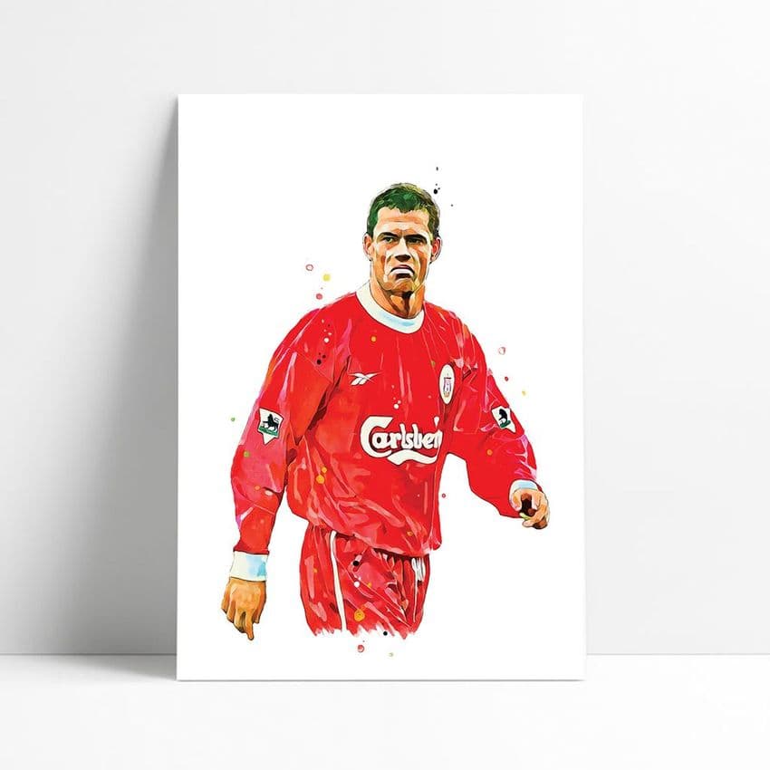 Liverpool | Jamie Carragher Art Print