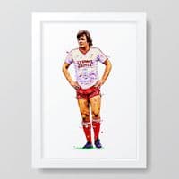 Liverpool | Jan Molby Art Print
