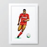 Liverpool | John Barnes Art Print