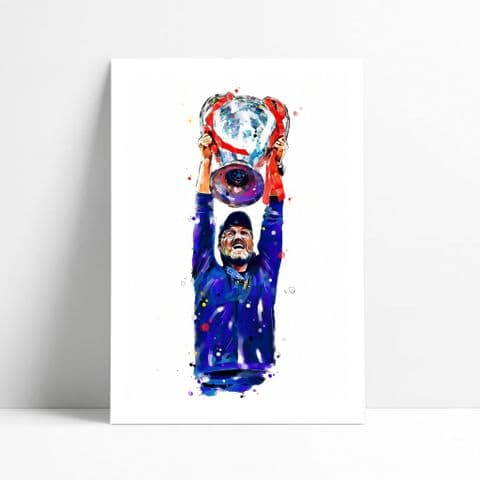 Liverpool | Jurgen Klopp Art Print (2)