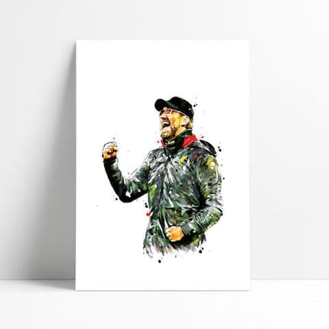 Liverpool | Jurgen Klopp Art Print