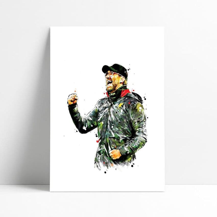 Liverpool | Jurgen Klopp Art Print
