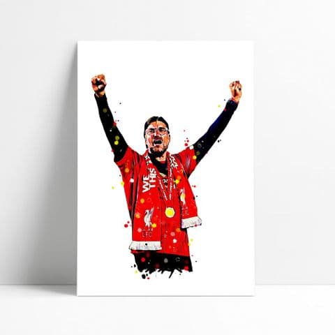 Liverpool | Jurgen Klopp Art Print (3)