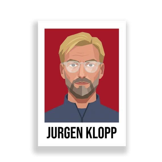 LIVERPOOL | JURGEN KLOPP | MODERN ART PRINT