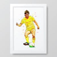 Liverpool | Kenny Dalglish Art Print (2)