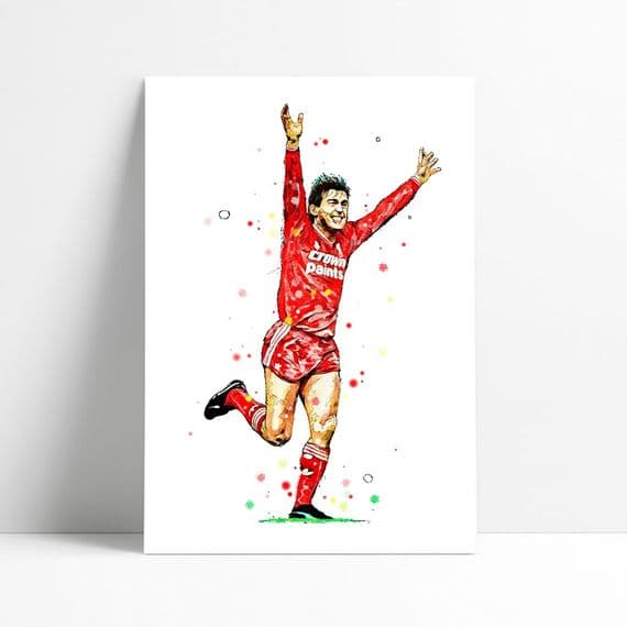 Liverpool | Kenny Dalglish Art Print (3)