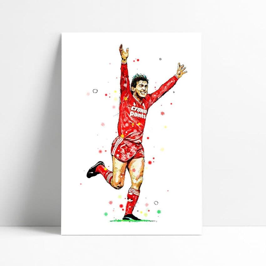 Liverpool | Kenny Dalglish Art Print (3)