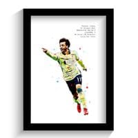 Liverpool | Mo Salah Art Print (2)