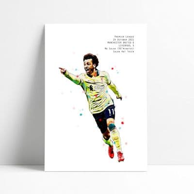 Liverpool | Mo Salah Art Print (2)