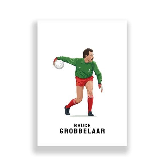 Liverpool Print | Bruce Grobbelaar