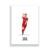 Liverpool Print | Diogo Jota
