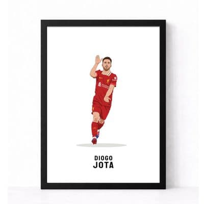 Liverpool Print | Diogo Jota