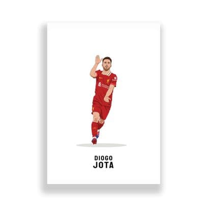 Liverpool Print | Diogo Jota