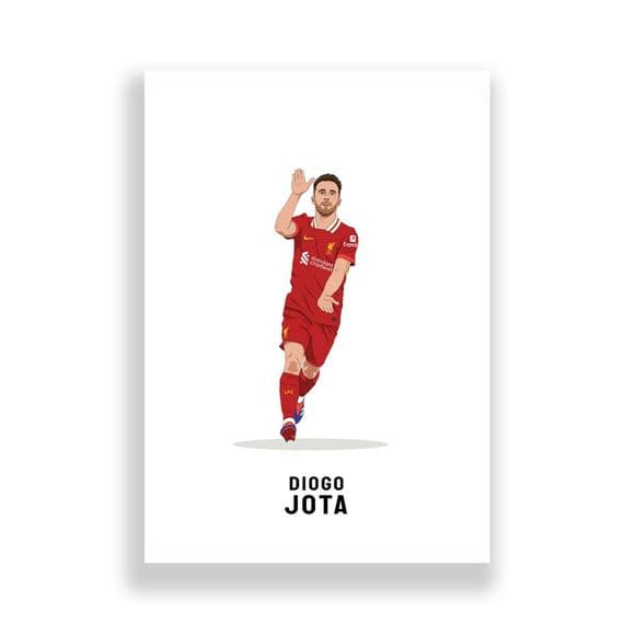 Liverpool Print | Diogo Jota