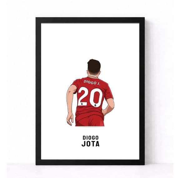 Liverpool Print | Diogo Jota.