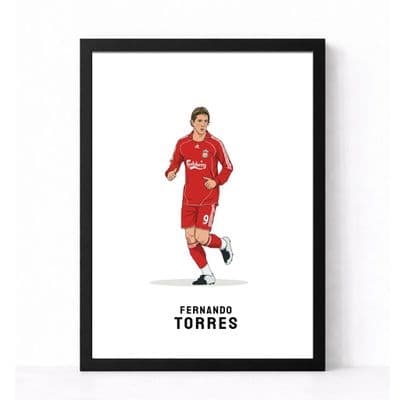 Liverpool Print | Fernando Torres
