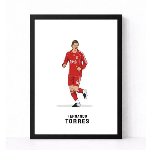 Liverpool Print | Fernando Torres