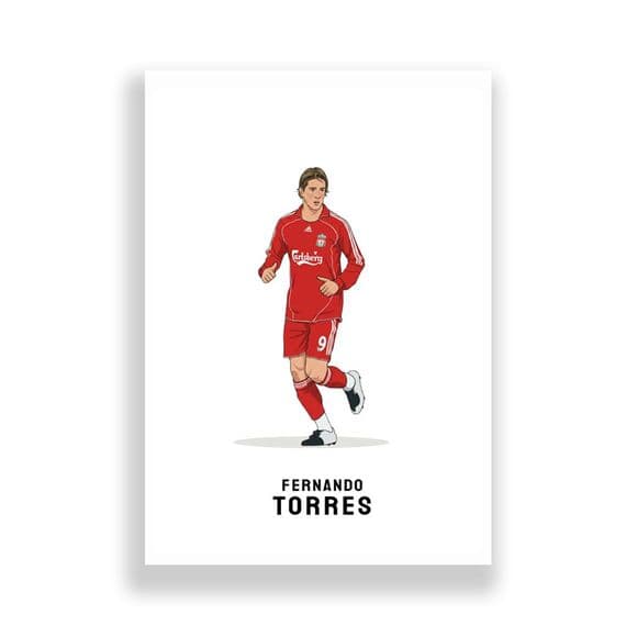 Liverpool Print | Fernando Torres
