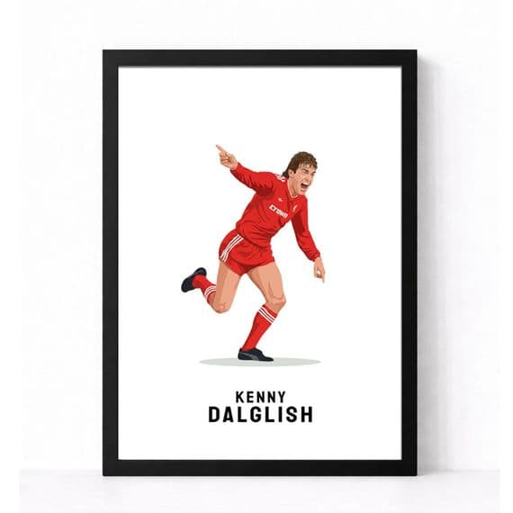 Liverpool Print | Kenny Dalglish Celebration