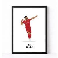Liverpool Print | Mo Salah Celebration