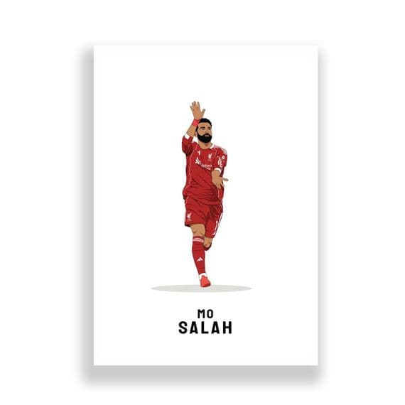 Liverpool Print | Mo Salah | Jota Tribute