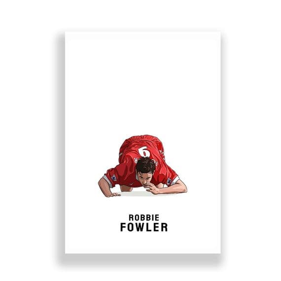 Liverpool Print | Robbie Fowler