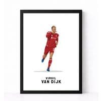 Liverpool Print | Virgil Van Dijk