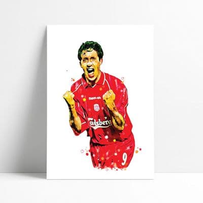 Liverpool | Robbie Fowler Art Print