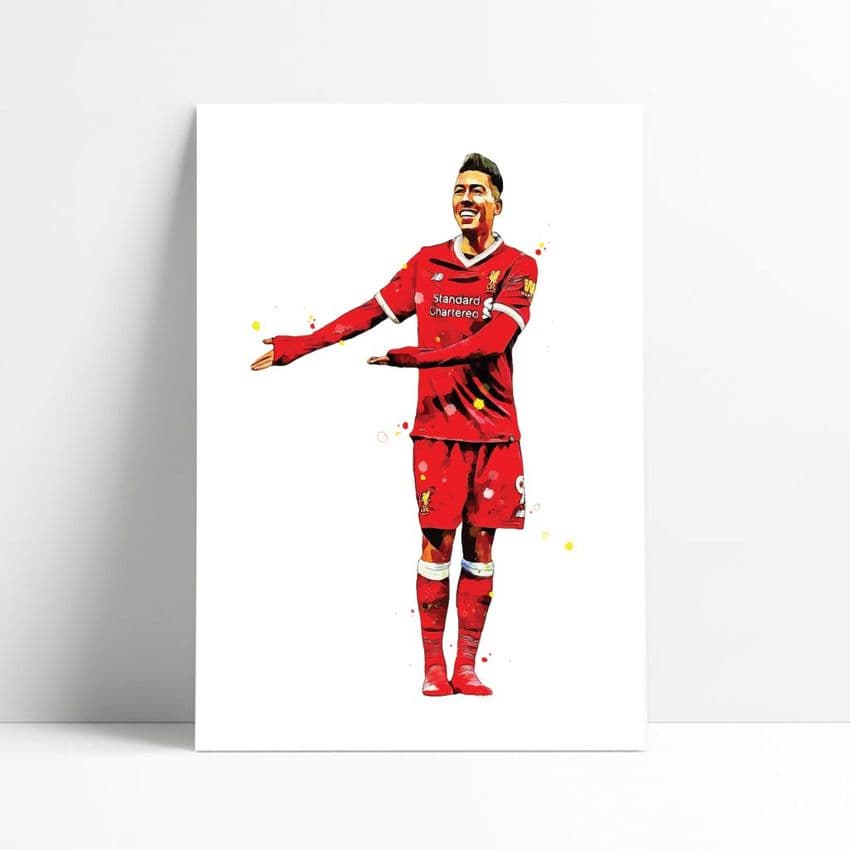 Liverpool | Roberto Firmino Art Print