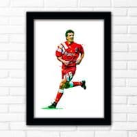 Liverpool | Ronnie Whelan Art Print