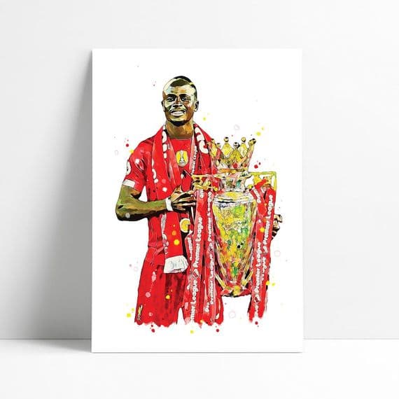Liverpool | Sadio Mane Art Print