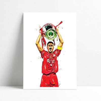 Liverpool | Steven Gerrard Art Print