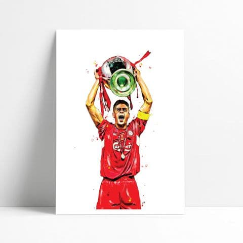 Liverpool | Steven Gerrard Art Print