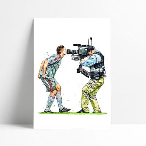 Liverpool | Steven Gerrard Camera Art Print