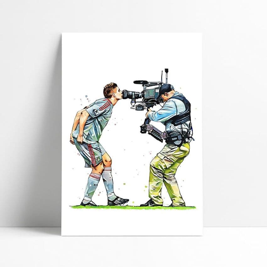 Liverpool | Steven Gerrard Camera Art Print