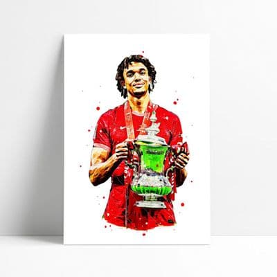 Liverpool | Trent Alexander Arnold Art Print | FA Cup