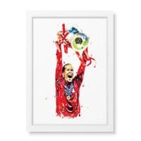 Liverpool | Virgl Van Dijk Art Print