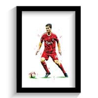 Liverpool | Xabi Alonso Art Print